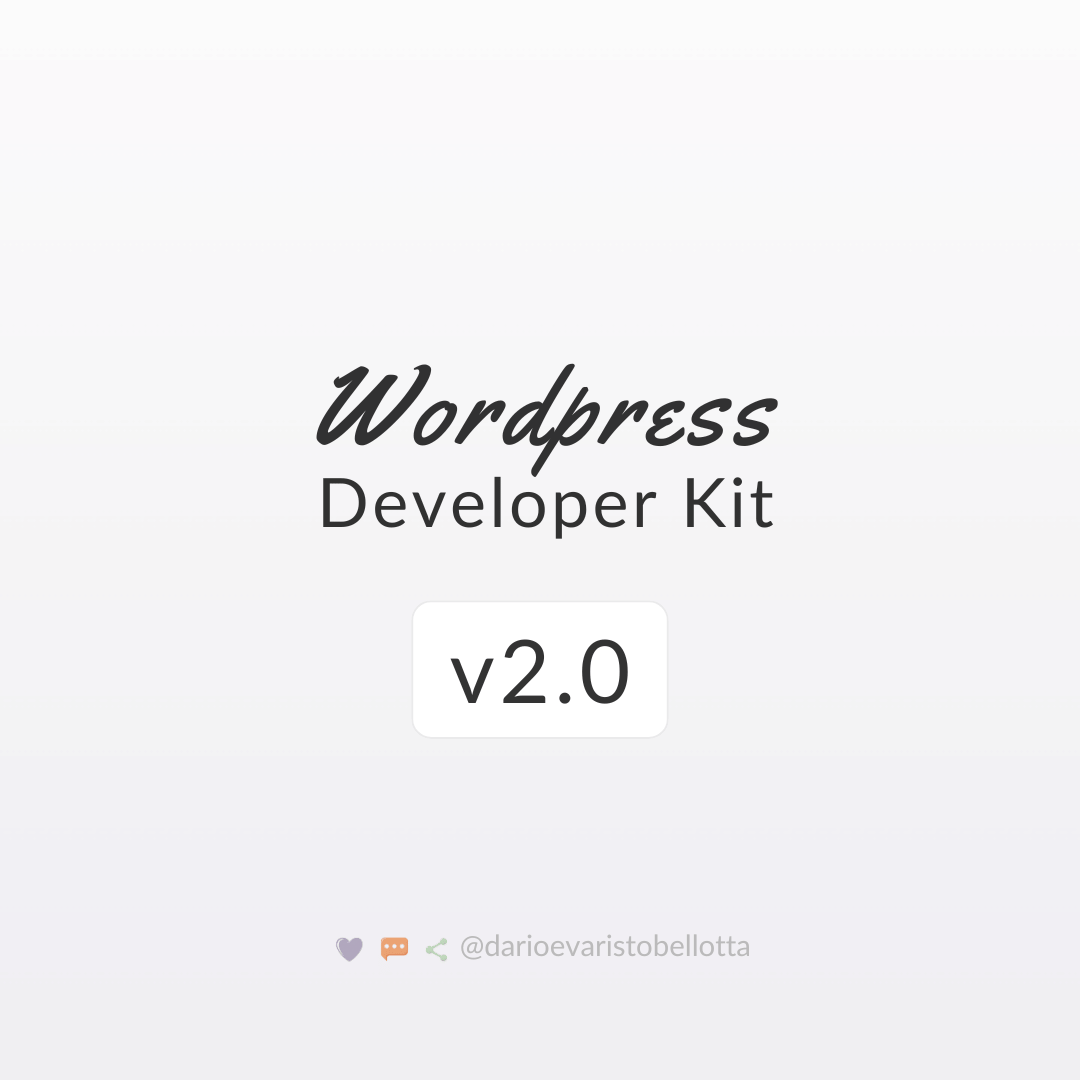 Wordpress-Developer-Kit_By-Dario-Evaristo-Bellotta